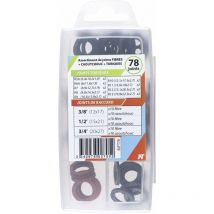Coffret 78 joints torique fibre caoutchouc Noyon&thiebault 12/15/20 x10
