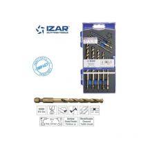 Izar - coffret 8 forets hsse 5%cobalt queue hexagonale E6.3