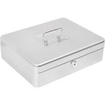 Coffret à monnaie Alco AL-843-36 300x240x90mm Acier Argent