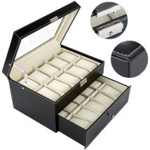 Hofuton Boîte à Montre 20 Montres