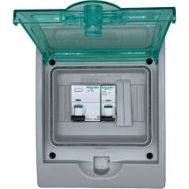 Onelec - Coffret ac monophasé 6KW avec différentiel type asi