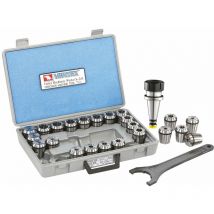 Vertex - Jeux de mandrin à pinces DIN2080 ISO40 avec pinces er V-209