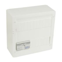 Legrand - Coffret Basique Grade 2 tv drivia 13 4 prises RJ45 stp + répartiteur tv 2 sorties tv sur rj Ready (413248)