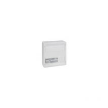 Coffret Basique Double Play drivia 13 - 4 prises RJ45 STP+répartiteur tv 2 sorties - tv sur rj Ready Legrand 413250