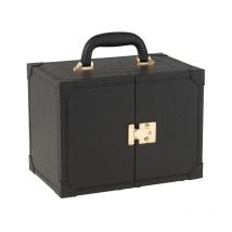 Paris Prix - Coffret Boîte à Bijoux 'Ericka' 29cm Noir