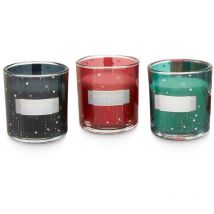 Coffret cadeau 3 bougies votives heart and home