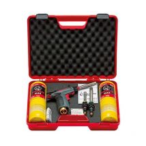Guilbert Express - Vulcane Multi Plomberie Chauffage avec 1 chalumeau + 2 cartouches + 2 lances + valisette express - 471