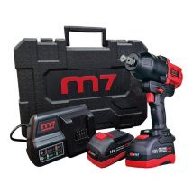 M7 - Coffret cle a choc pro 3/4 sans fil 1900 nm chargeurs+batteries