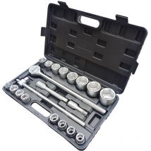 Autobest - Coffret cliquet poids lourds et engins agricoles 16 douilles 20 pièces