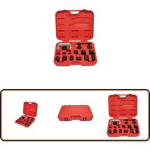 Vidaxl - Coffret d'adaptateurs extracteur de joint à rotule 21 pièces - Outil Mécanique Automobile - Kit Outil Joint Rotule - Adaptateur Joint Rotule