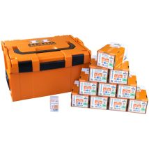 Heco Schrauben – Coffret d'assortiment 'Façade 1' L-BOXX 238 – Vis en acier inoxydable A2 – Rangement pratique et robuste