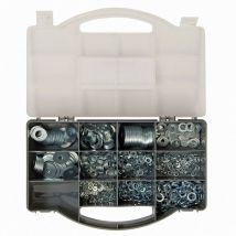 Coffret de 1000 rondelles zinguees de 3 a 12