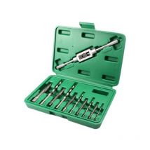 Coffret de 11pcs Extracteurs de Vis, Goujons, Boulons Cassés Endommagés M3-M12 avec Forets