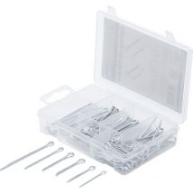 Coffret de 135 goupilles fendues - ø 1,6 - 3,2 mm