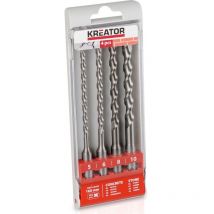 Coffret de 4 forets à béton sds+ 160mm