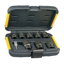 Accessoires - Jeu de clés à douille 9 pièces DT7507 - Dewalt