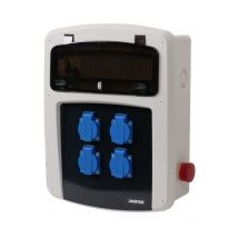 Nalto - Coffret de Chantier avec 4 Prises Monophasées