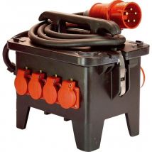 As-schwabe - M2 cee mobiler Baustellen-Stromverteiler 400V/32A/max. 22kW IP44