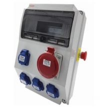 Atole - Coffret de chantier triphasé - IP44 - IK08 - 4P + n + t - 50Hz - 32A -440V