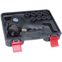 General Pneumatic - Coffret De Clé À Chocs Pneumatique 1 2 + Douilles Courtes À Chocs 1 2 Gp1313bc