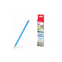 Coffret de crayons de couleur hexagonal 6 couleurs erich Krause 49881