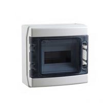 IDE - coffret de distribution etanche IP65 ecology 1x8 modules sans bornier de terre