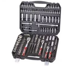 Coffret de douilles 1/4 3/8 1/2 - 171 pièces