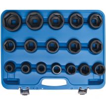 Bgs Technic - Jeu de douilles à choc 20 mm (3/4') 19 - 55 mm 17 pièces