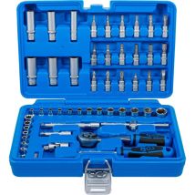 Bgs Technic - Coffret de douilles 6,3 mm (1/4') 53 pièces