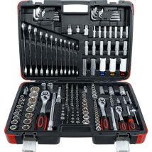 Bgs Technic - Coffret de douilles 6,3 mm (1/4') / 10 mm (3/8') / 12,5 mm (1/2') 176 pièces
