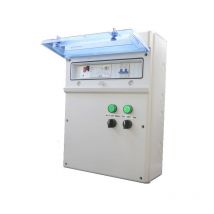 Solera - Coffret de piscine précablé pour pompe de filtration jusqu'à 1300W + éclairage 100W