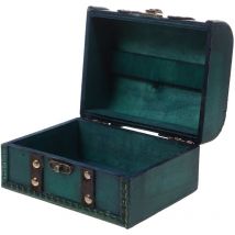 Coffret de rangement en bois Coffret en bois délicat Conteneur de rangement divers Coffret cadeau