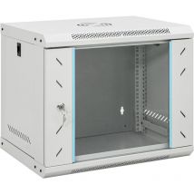 Coffret de réseau mural 9U 19" IP20 53x40x45 cm