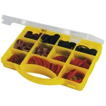 Fixman - coffret de rondelles d'étanchéité en caoutchouc et en fibres 280 pcs 386124