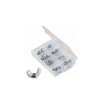 Ecrous A Ailettes (Oreilles) Assortis 40 Pieces