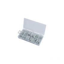 Ribitech - Lot 200 ressorts acier en coffret env. 76 compression 124 extension