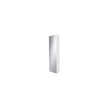 Atole - Coffret d'habillage 13 modules en acier blanc avec porte miroir - h. utile : 730 mm