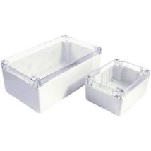 Axxatronic - Coffret d'installation Camdenboss 7200-269C Polycarbonate gris clair (ral 7035), transparent(e) 200 x 120 x 75 1 pc(s)