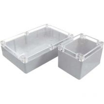 Axxatronic - Coffret d'installation Camdenboss 7300-373C abs gris clair, transparent(e) 200 x 120 x 75 1 pc(s)