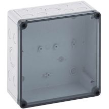 Coffret d'installation Spelsberg TK PS 1111-7-tm 10600401 gris clair (RAL 7035) 110 x 110 x 66 Polycarbonate, Polystyrène expansé (EPS) 1 pc(s) S27095