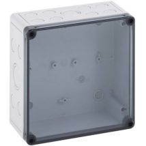 Spelsberg - Coffret d'installation tk ps 1818-8f-tm 10651301 gris clair (ral 7035) 182 x 180 x 84 Polycarbonate, Polystyr