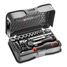 Coffret cliquet + douilles 1/4' 6 pans métriques Facom R.161-6P6