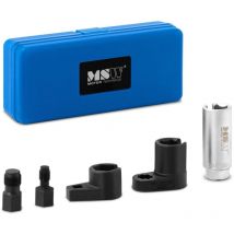 MSW - Coffret Douilles Sonde Lambda & Capteur D'Oxygène Réparation Filetage 5 Pièces