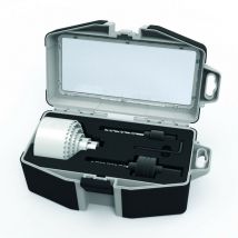 Smartool - Coffret 11 Pièces Electricien 6 trépans + 2 mandrins + 2 forêts + 1 clé