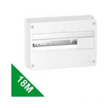 Schneider - Coffret électrique 18 Modules 1 Rangée R9H18401