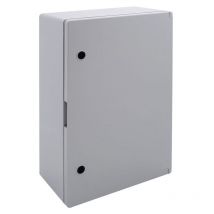 Coffret électrique ABS 600x400x200 étanche IP65 - Porte pleine - avec plaque de fond