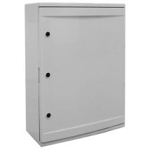 Coffret électrique ABS 800x600x265 étanche IP65 - Porte pleine - avec plaque de fond