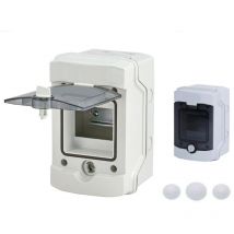 Ame Distribution - Coffret électrique étanche 4 modules apparent IP65 livré avec 3 entrées câble