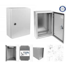 Adelid - Coffret électrique étanche en Metal IP66 - 300 x 250 x 150mm + plaque de fond
