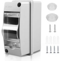 Beijiyi - Coffret Electrique Etanche Exterieur Boîtier: Boîte Etanche Electrique Exterieur IP65, Tableau Electrique 1 Rangée, Boîtier Electrique